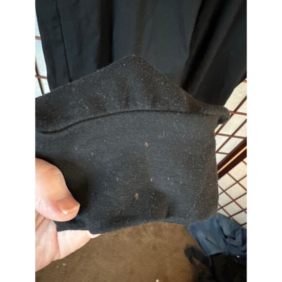 Plus size women's black joggers cute zipper pockets Please see measurements - Picture 3 of 7